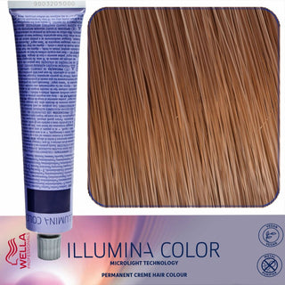 WELLA ILLUMINA COLOR Hiusväri 60 ml 7/42 - Keskivaalea matta punainen 