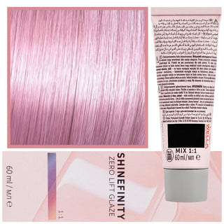 Wella Shinefinity Zero Lift Glaze Tinta para Cabelo 60ml 00/56 | Booster Rosa 