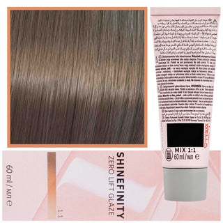 Wella Shinefinity Zero Lift Glaze Tinta para Cabelo 60ml 05/3 | Mel e Chocolate 