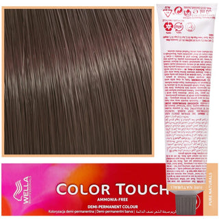 WELLA COLOR TOUCH Tinte para el cabello 60 ml 6/05 Rubio oscuro caoba natural 