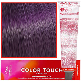 WELLA COLOR TOUCH Tinte para Cabello 60 ml 5/66 Castaño Claro Violeta Intenso 