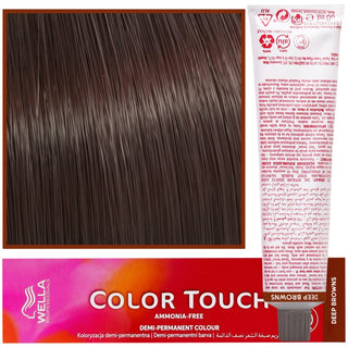 WELLA COLOR TOUCH Tinte para Cabello 60 ml 5/73 Castaño Claro Castaño Dorado 