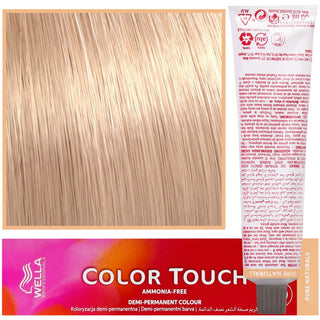 Tinte para el cabello WELLA COLOR TOUCH 60 ml 10/05 Rubio caoba natural más claro 