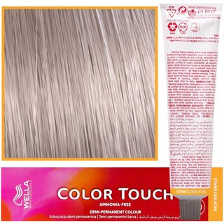 WELLA COLOR TOUCH Tinta para Cabelo 60 ml 9/96 Louro Claríssimo Cinza Violeta 