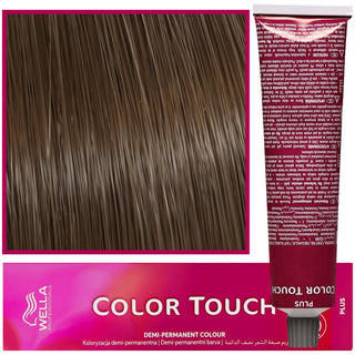 Tinte para el cabello WELLA COLOR TOUCH 60 ml 66/07 Rubio oscuro intenso Caoba suave (Moca) 