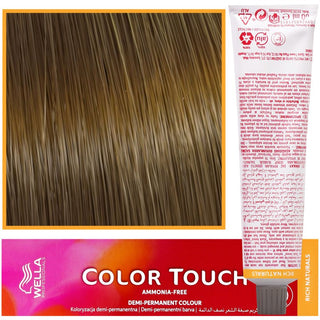 WELLA COLOR TOUCH Tinte para el cabello 60 ml 7/3 Avellana 