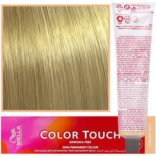 WELLA COLOR TOUCH Tinte para cabello 60 ml 10/0 Rubio Platino 