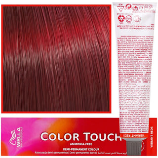 WELLA COLOR TOUCH Tinta para cabelo 60 ml 66/45 Vermelho acetinado 