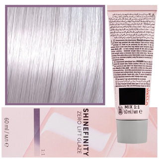 Wella Shinefinity Zero Lift Glaze Tinta para Cabelo 60ml 08/98 | Louro Claro Prata Pérola 