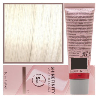 Wella Shinefinity Zero Lift Glaze Tinta para Cabelo 60ml 010/0 Transparente|Brilho Natural 