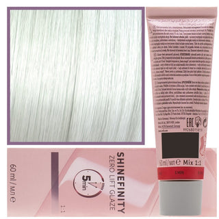Wella Shinefinity Zero Lift Glaze Tinta para Cabelo 60ml 010/8 transparente Opal Flash 