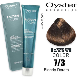 Coloration pour cheveux Oyster Perlacolor 100 ml 7/3 