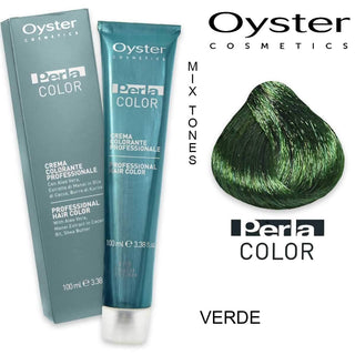 Oyster Perlacolor Mixtone Green 100ml — Tinta per capelli