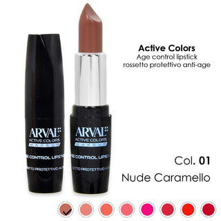 Arval Age Control Rouge à Lèvres N. 01 - Nude Caramel Rouge à Lèvres Protecteur Anti-Âge 
