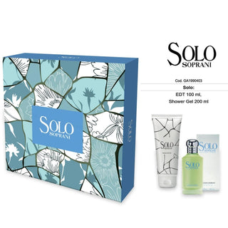 Luciano Soprani Solo Bianco: EdT 100 ml + Duschgel 200 ml 