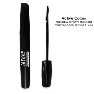 Arval Natural & Sensitive Mascara - Schwarz Mascara für empfindliche Augen Fl 9Ml 