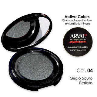 Arval Diamond Eye Shadow N. 04 Grigio Scuro Perlato — Ombretto