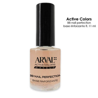 Arval BB Nail Perfection Nude Satinato 11 ml — Base rinforzante unghie