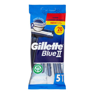 Gillette Blau Ii 5 Stück 