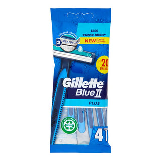 Gillette Blue Ii Pl. Ultra Grip Pieces 