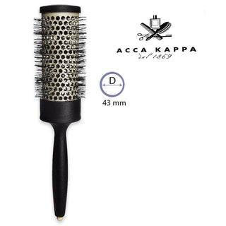 Acca Kappa Ceramic Grid Thermal Brush Diam.43 