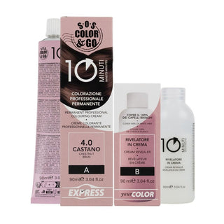 Alama S.O.S. Color & Go 4.5 Colorazione 10 min 90 ml + 90 ml — Tintura rapida per capelli