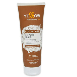 Pigmented Mask Alfaparf Yellow Color Care 32 Cool Brown 250 ml 