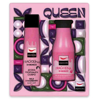 Aquolina Coffret Bain 250 ml + Eau 150 ml - Fraise des Bois 