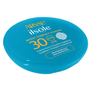 Arval Il Sole Magic Compact Powder Spf30 N.03 Beige Biscotto 8 ml — Fondotinta polvere compatta
