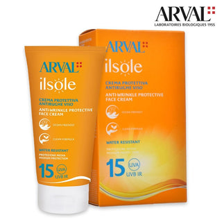 Arval Il Sole Crema Protettiva Anti Rughe Viso 50 ml Spf15 — Crema solare viso