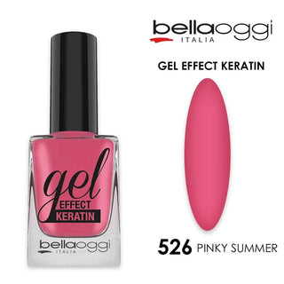 Gel Effekt Keratin Neglelak med Gel Effekt og Keratin 526 