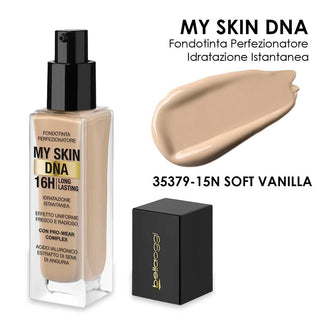 Bella Oggi My Skin Dna Foundation Long Lasting 16H Soft Vanilla 