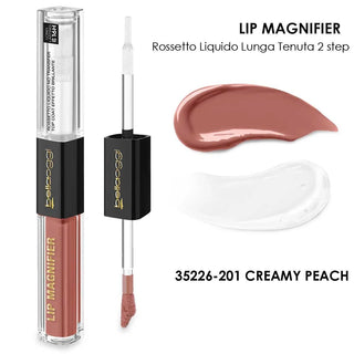 Bella Oggi Lip Magnifier Duo Langhoudende Lipstick 16H Cremay Peach 