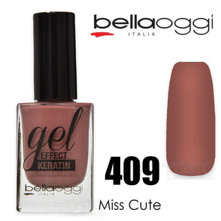 Bella Oggi Gel Effect Keratin Smalto Effetto Gel Con Cheratina 409 — Smalto Effetto Gel