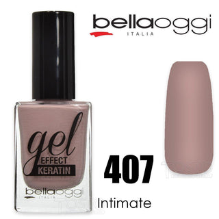 Gel Effect Keratin Lak na nehty s gelovým efektem a keratinem 407 
