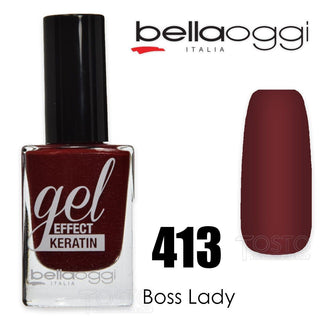 Bella Oggi Gel Effect Keratin Smalto Effetto Gel Con Cheratina 413 — Smalto