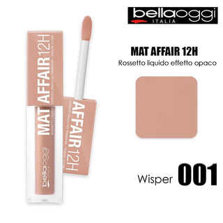 Mat Affair 12H "哑光液体口红" Whisper 
