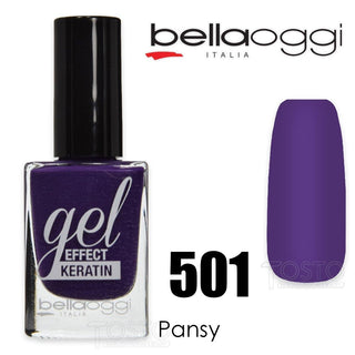 Gel Effect Keratin Lak na nehty s efektem gelu s keratinem 501 
