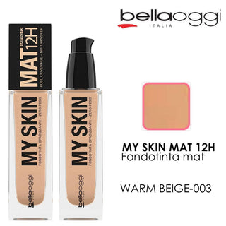 My Skin Mat 12H Zmatňující make-up Warm Beige 