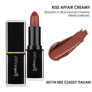 Bella Oggi Kiss Affair Cremay Rossetto Stick Classy Italian 002 
