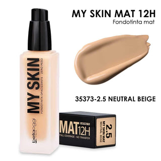 My Skin Mat Zmatňující make-up 12H Neutrální béžová 