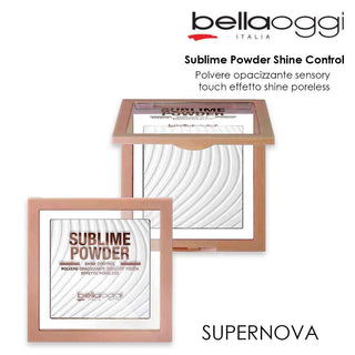 Bella Oggi Sublime Powder Shine Control Puder Prasowany Supernova 000 