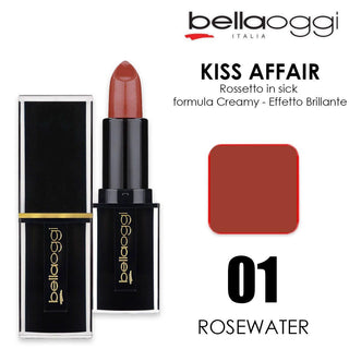 Bella Oggi Kiss Affair Cremay Rossetto Stick Rosewater 001 