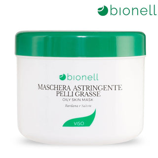 Bionell Maschera Viso Astringente Pelli Grasse 500 ml — Maschera Viso