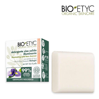 Bioetyc Organic Tuhé čistící mýdlo na obličej 75 g 