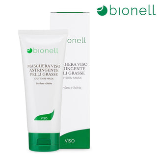Bionell Maschera Viso Astringente Pelli Grasse Tubo 100 ml — Maschera Viso