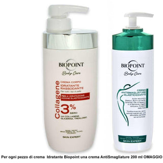 Biopoint Creme Hidratante Refirmante e Elasticizante 72 H 500 Ml 