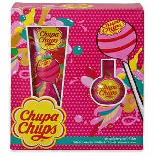 Chupa Chups ערכה רג'יונלה 2 חלקים: ג'ל רחצה 150 מ"ל + בושם 50 מ"ל 