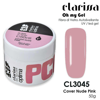 Clarissa أوبتيما كوفر نود Pink ألياف زجاجية 50غ 