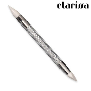 Clarissa فرشاة سيليكون مزدوجة الرأس 4D 